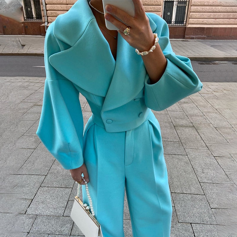 Blue Suit