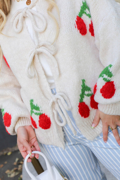 A Vintage Style Cardigan with Delicate Timeless Details