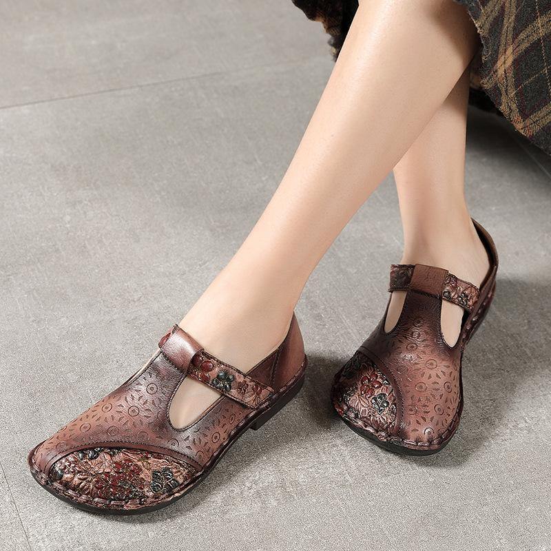 A Vintage Style Shoes with Delicate Timeless Details