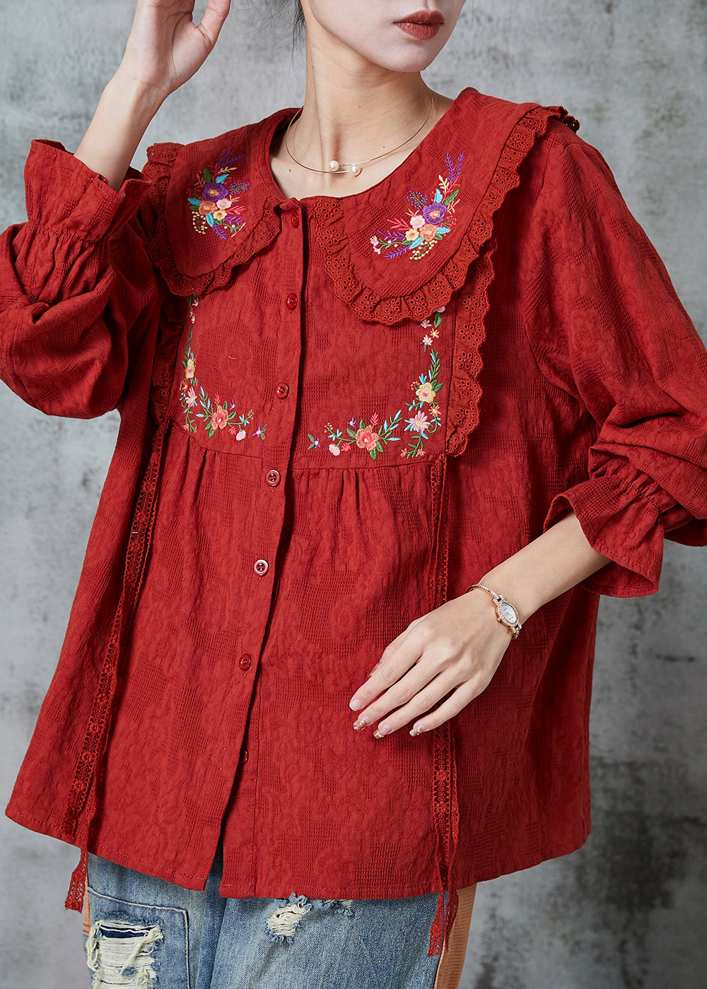Classic Vintage Top with a Flattering Fit
