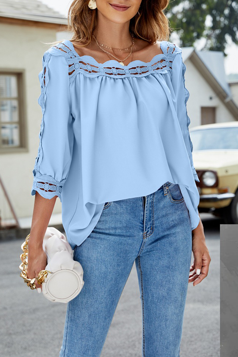 Well Tailored Top with a Graceful Silhouette