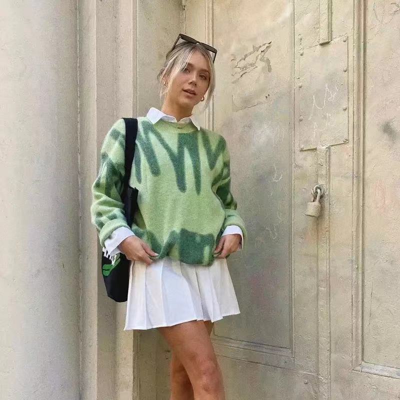 Vintage Inspired Sweater with a Contemporary Edge