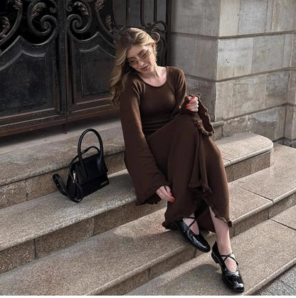 A Vintage Style Dress with Delicate Timeless Details