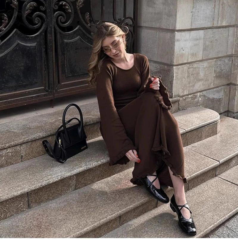 A Vintage Style Dress with Delicate Timeless Details