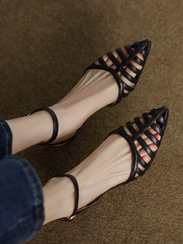 Sophisticated Sandals with a Clean Classic Look