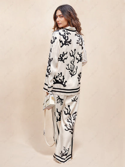 A Vintage Style Pants with Delicate Timeless Details