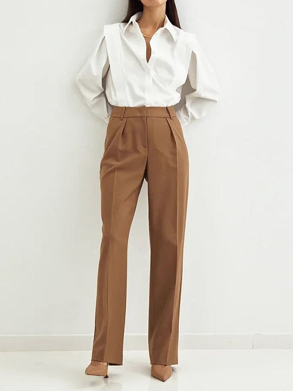 Well Tailored Blouse with a Graceful Silhouette