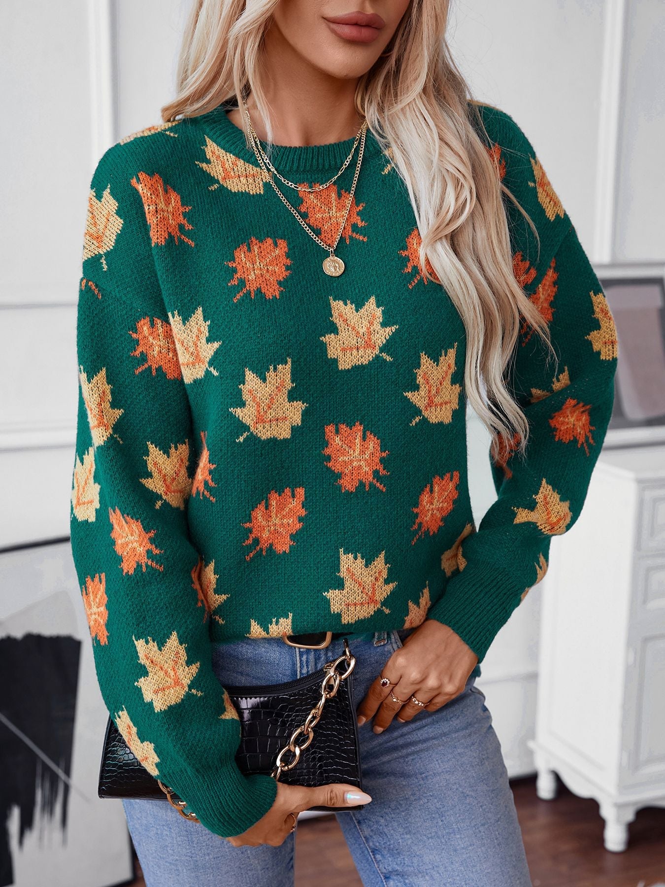 A Vintage Style Sweater with Delicate Timeless Details