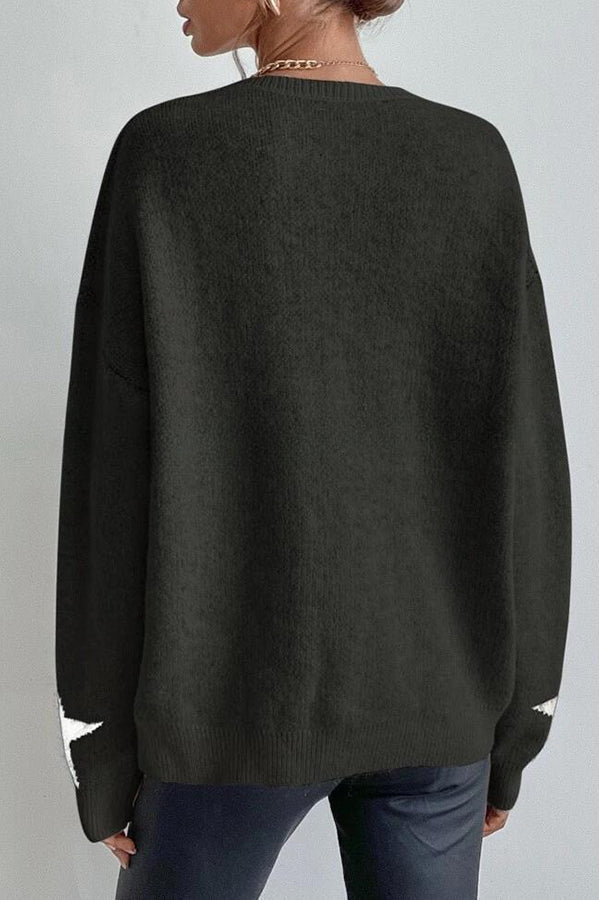 A Vintage Style Sweater with Delicate Timeless Details