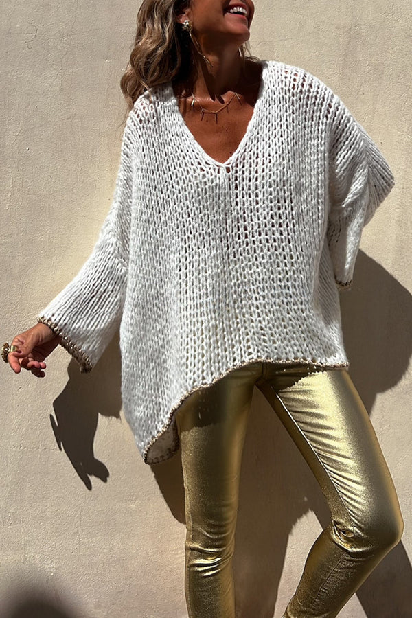 Vintage Inspired Sweater with a Contemporary Edge
