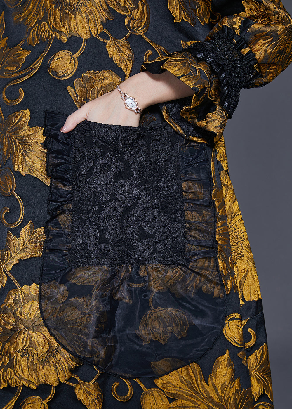 A Vintage Style Dress with Delicate Timeless Details