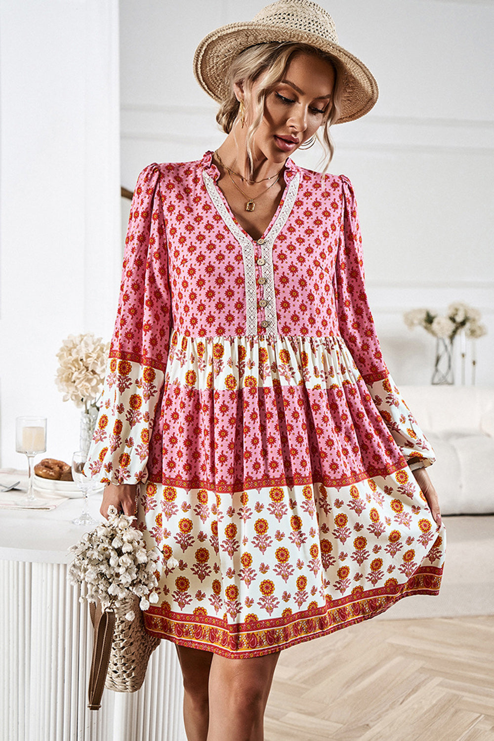 A Vintage Style Dress with Delicate Timeless Details
