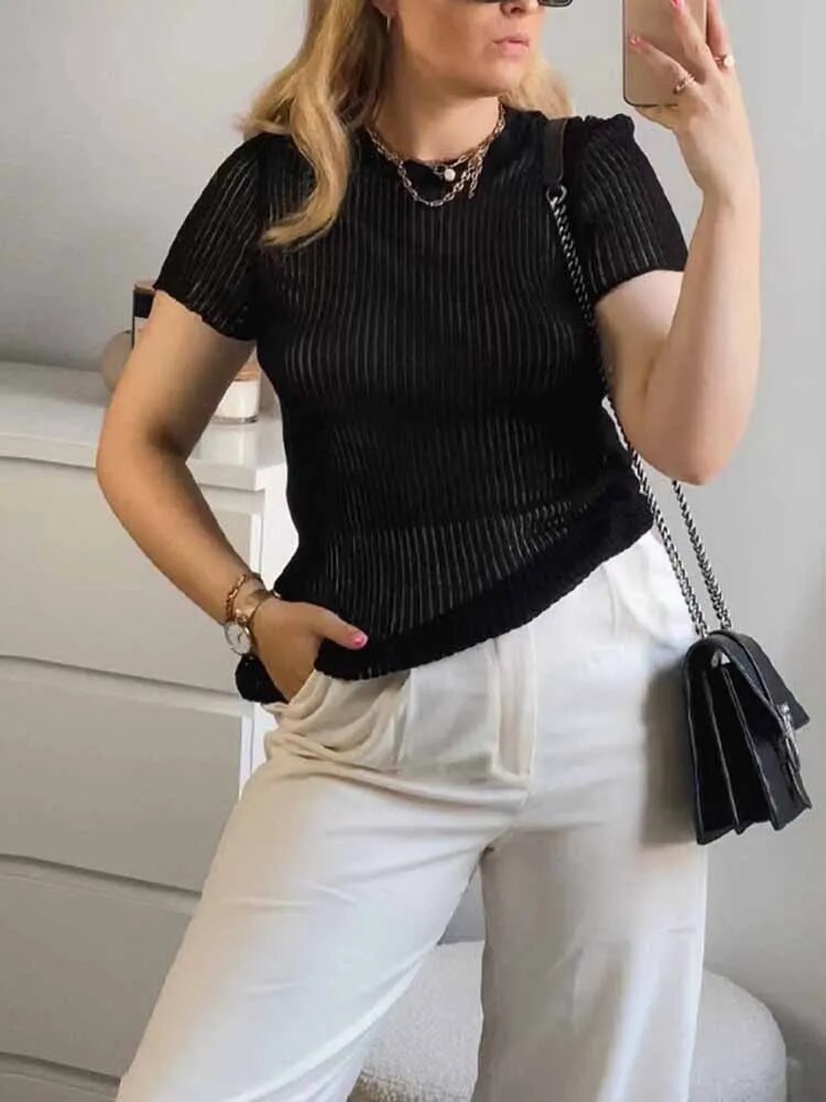 Sophisticated T-Shirt with a Clean Classic Look