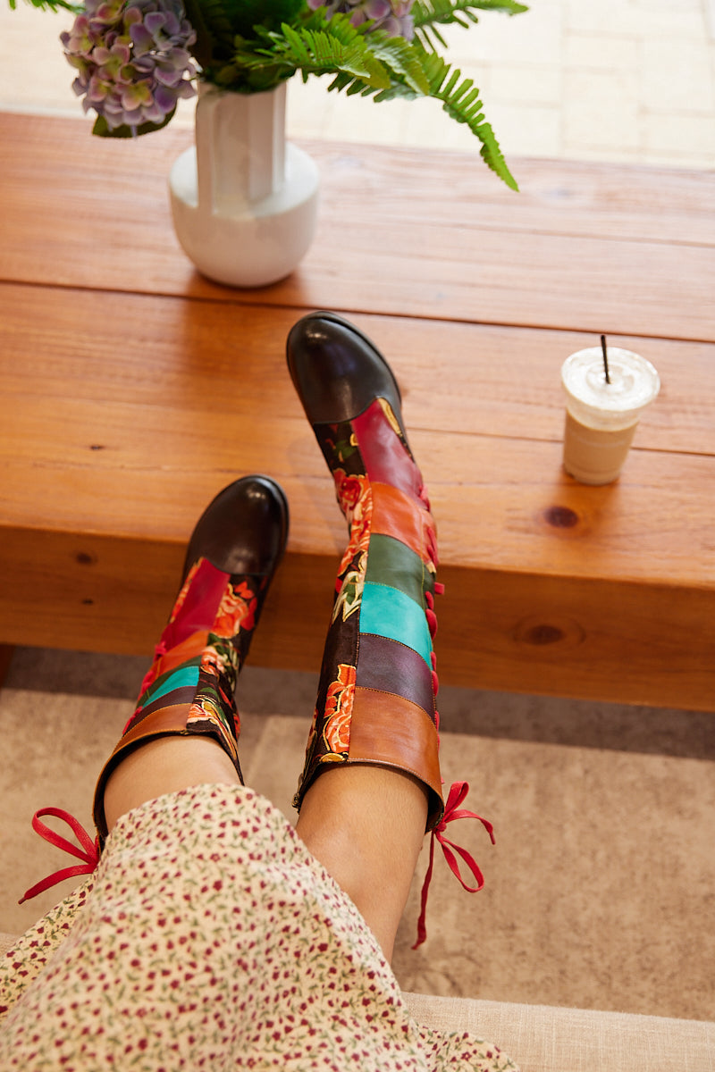 Vintage Inspired Boots with a Contemporary Edge