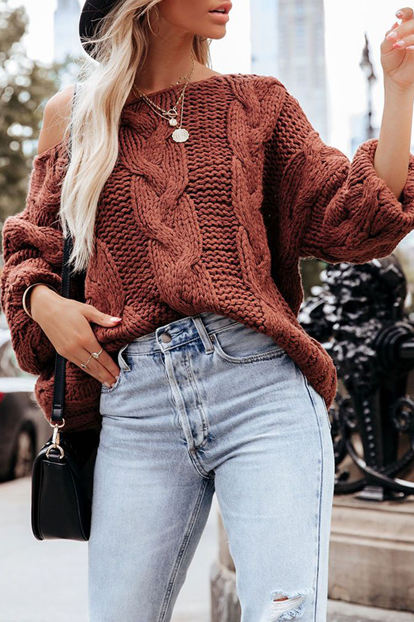 Vintage Inspired Sweater with a Contemporary Edge