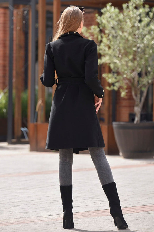 Classic Vintage Coat with a Flattering Fit