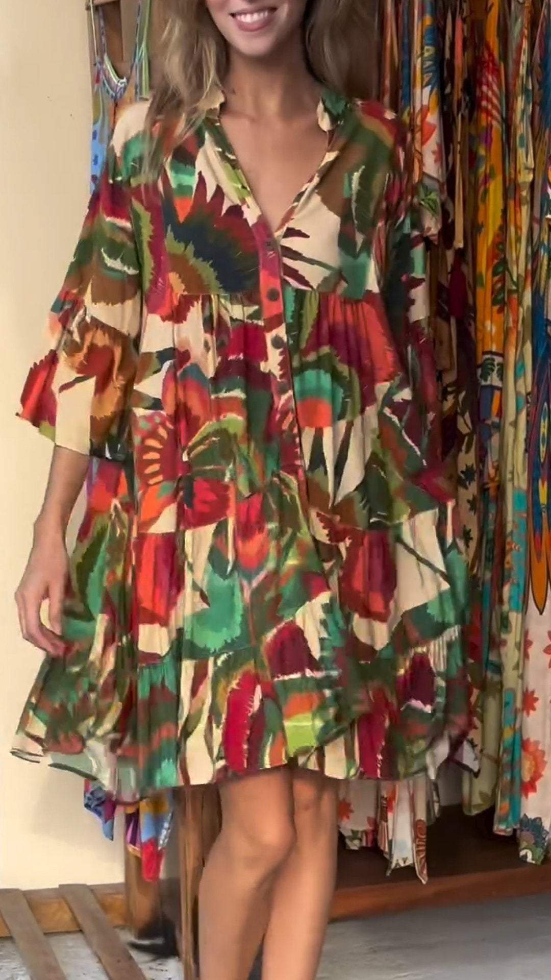 Elegantly Styled Dress for Everyday Wear