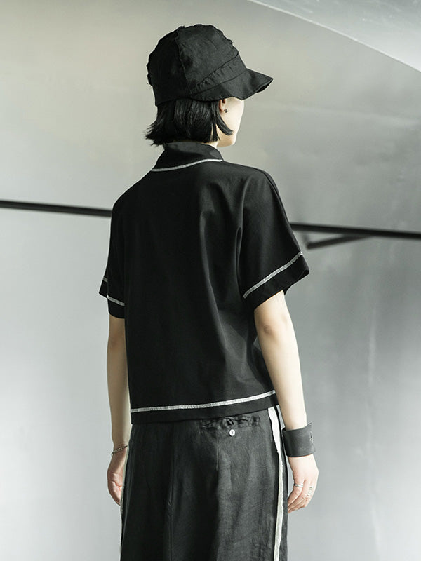 Well Tailored T-Shirt with a Graceful Silhouette