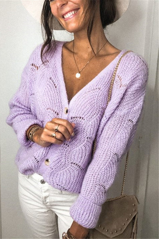 Classic Vintage Cardigan with a Flattering Fit
