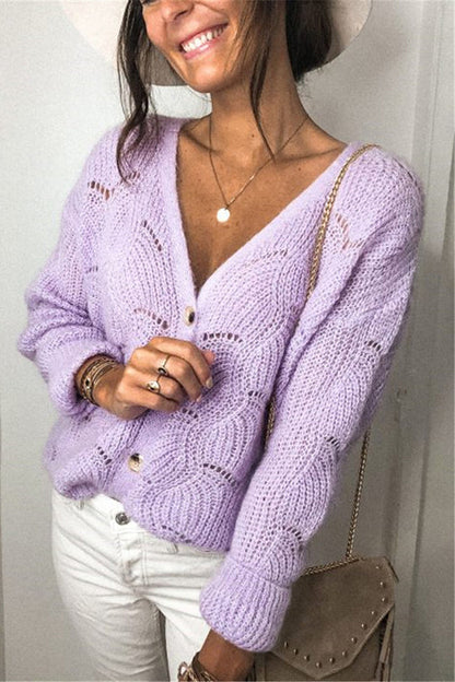 Classic Vintage Cardigan with a Flattering Fit
