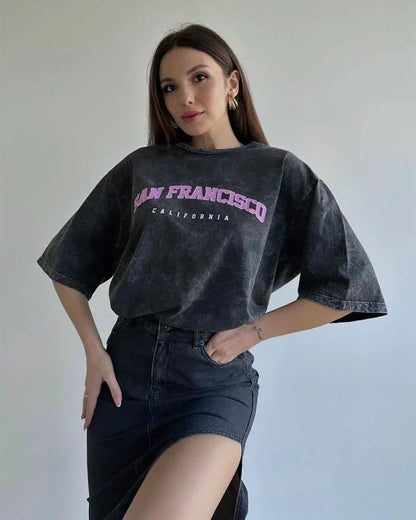 A Vintage Style T-Shirt with Delicate Timeless Details
