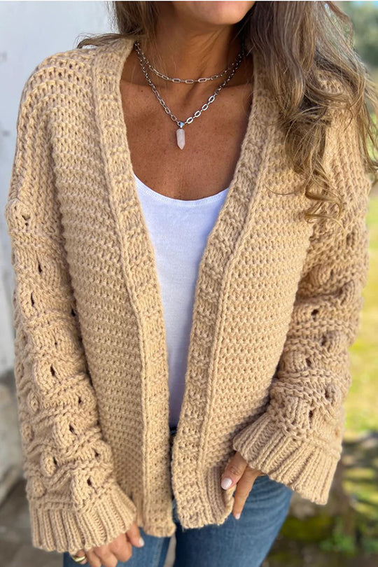 A Vintage Style Cardigan with Delicate Timeless Details