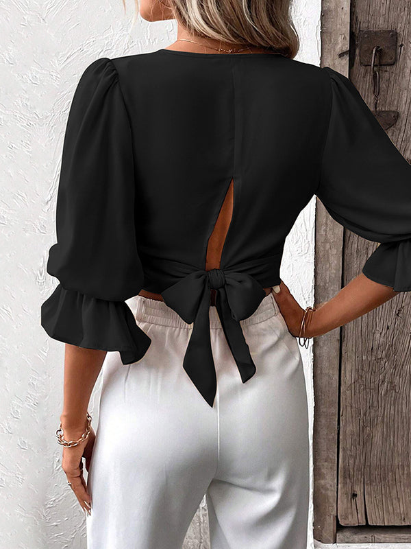 Gracefully Styled Blouse for Any Occasion