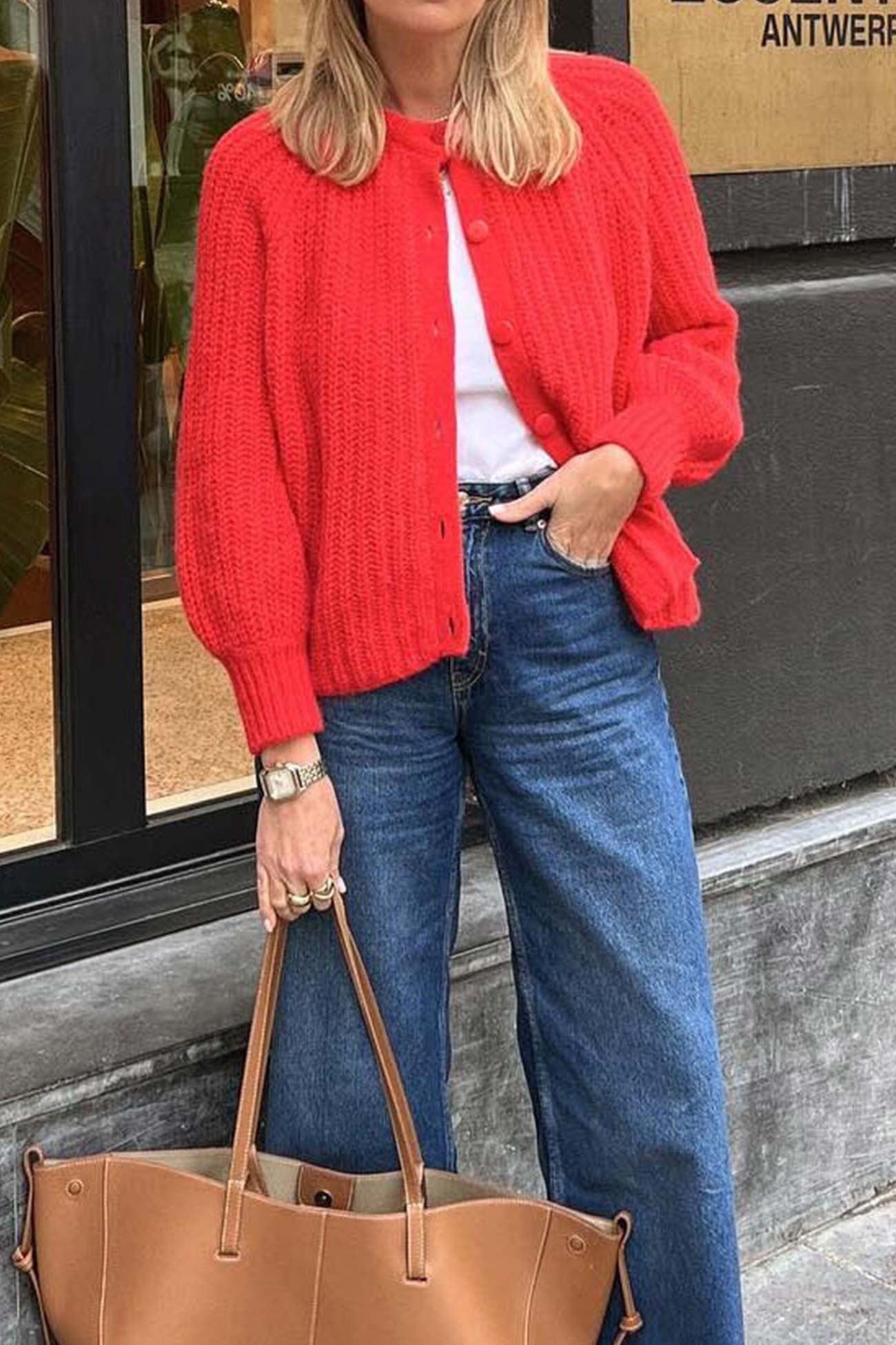 A Vintage Style Cardigan with Delicate Timeless Details