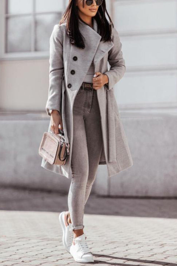 A Vintage Style Coat with Delicate Timeless Details