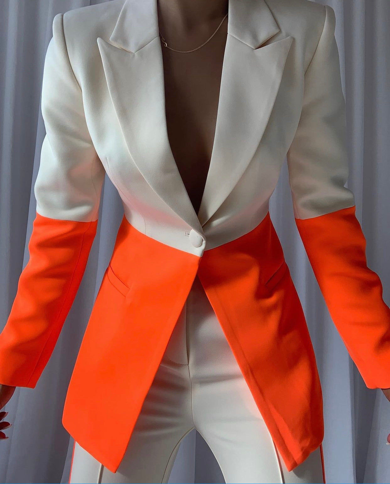 Sophisticated Garment with a Clean Classic Look