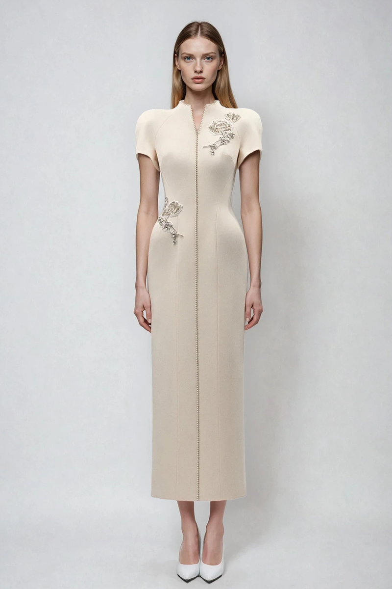 Elegantly Styled Dress for Everyday Wear