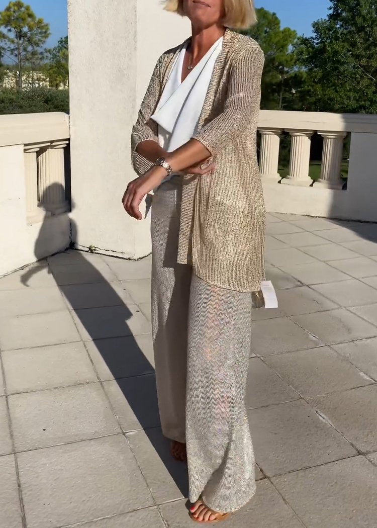 Well Tailored Trousers with a Graceful Silhouette