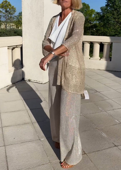 Well Tailored Trousers with a Graceful Silhouette