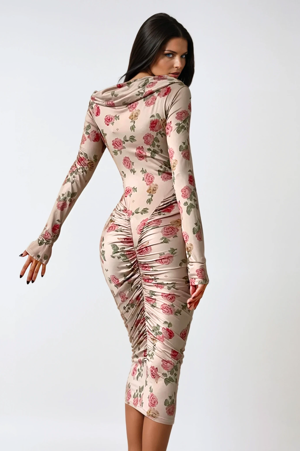 Classic Vintage Dress with a Flattering Fit