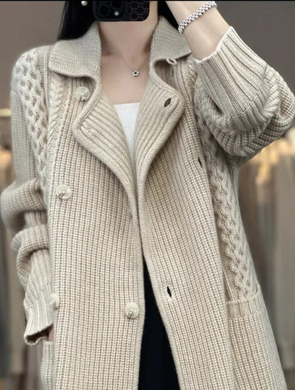 Vintage Inspired Cardigan with a Contemporary Edge