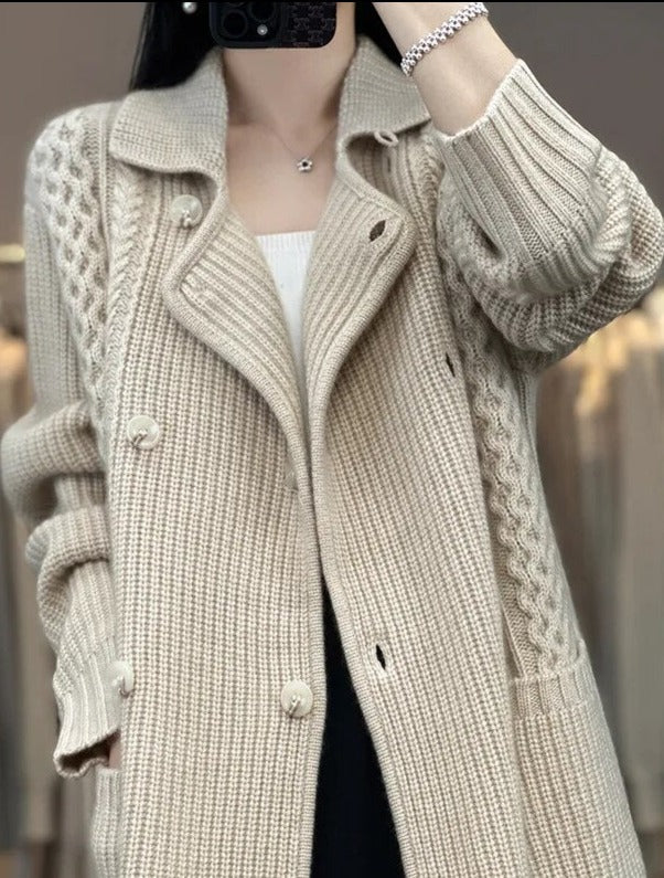 Vintage Inspired Cardigan with a Contemporary Edge