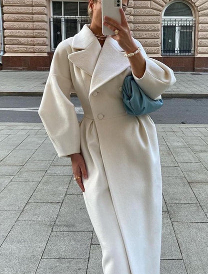 A Vintage Style Coat with Delicate Timeless Details