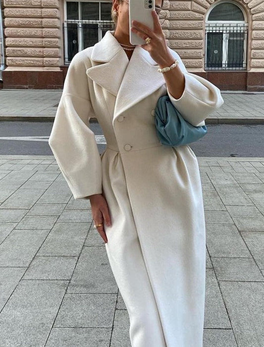 A Vintage Style Coat with Delicate Timeless Details