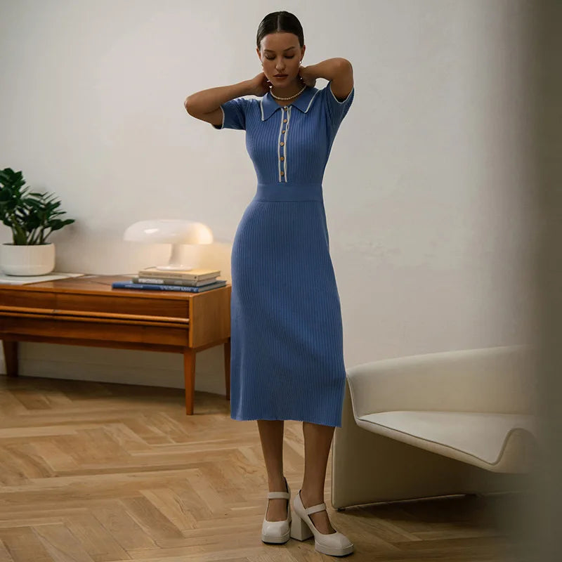 A Vintage Style Dress with Delicate Timeless Details