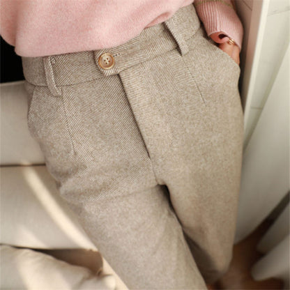 A Vintage Style Pants with Delicate Timeless Details