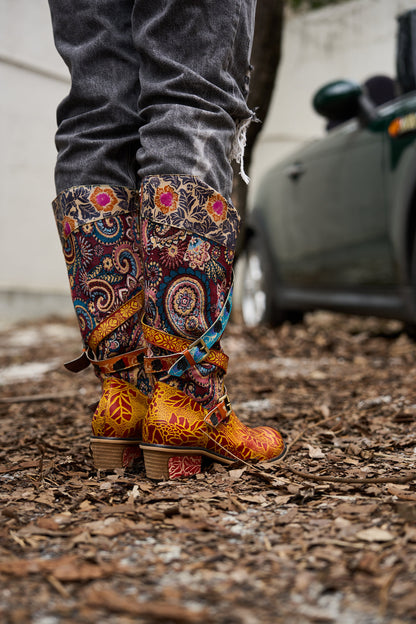 Classic Vintage Boots with a Flattering Fit