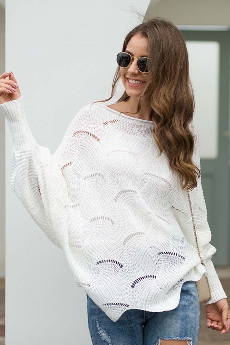 A Vintage Style Sweater with Delicate Timeless Details