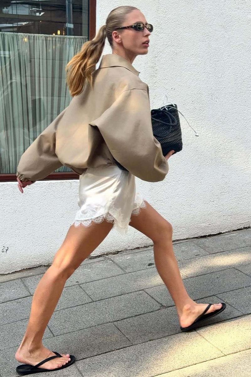 A Vintage Style Jacket with Delicate Timeless Details
