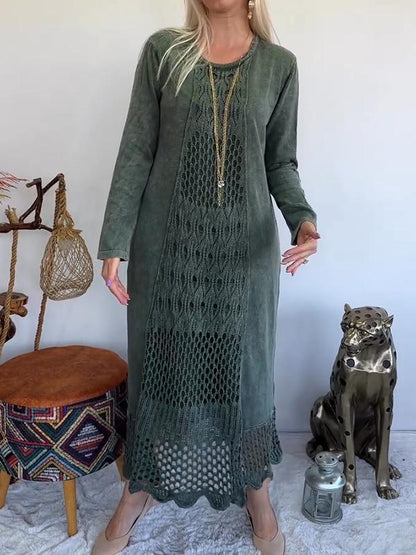 A Vintage Style Dress with Delicate Timeless Details