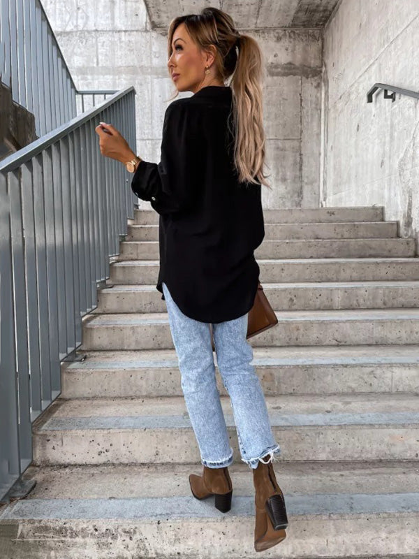 Beautifully Finished Blouse in a Timeless Design