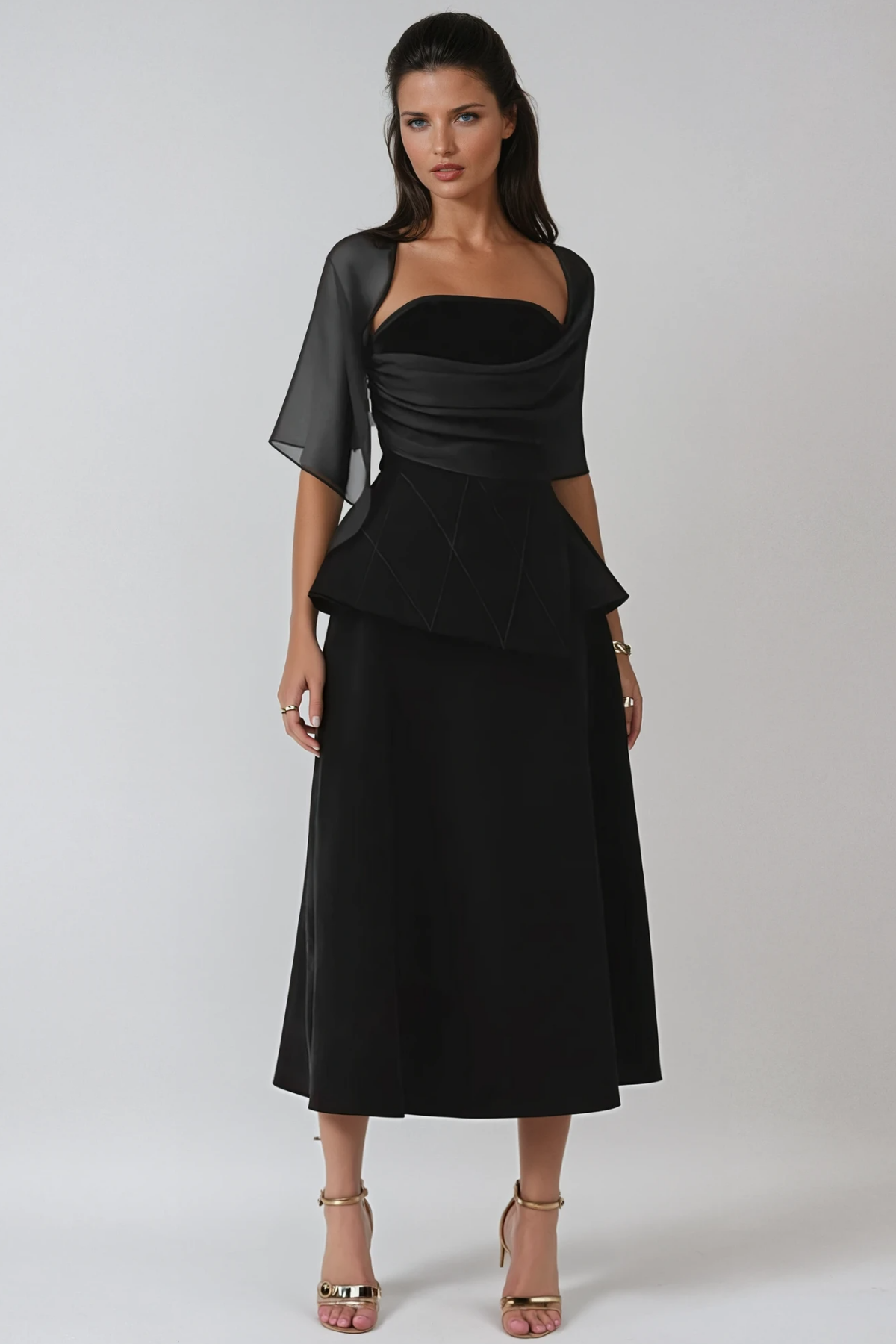 A Vintage Style Dress with Delicate Timeless Details