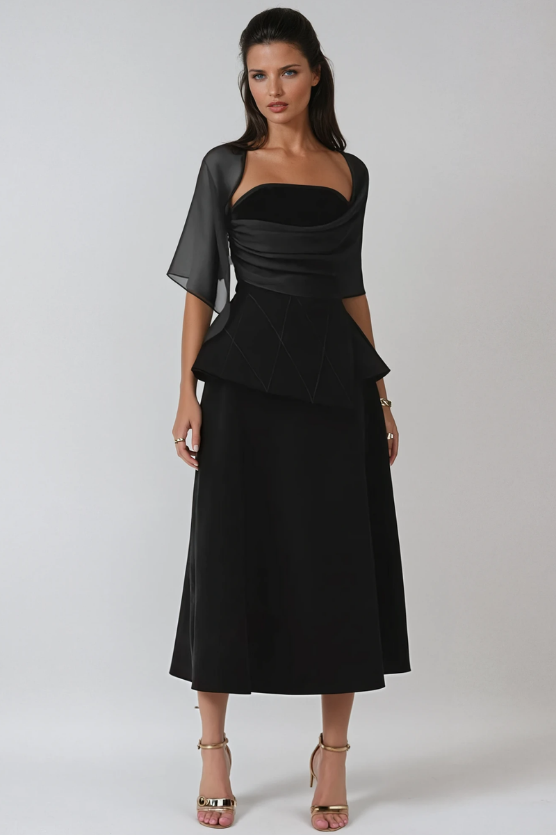 A Vintage Style Dress with Delicate Timeless Details