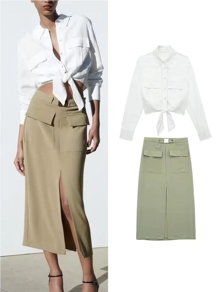 A Vintage Style Shirt with Delicate Timeless Details