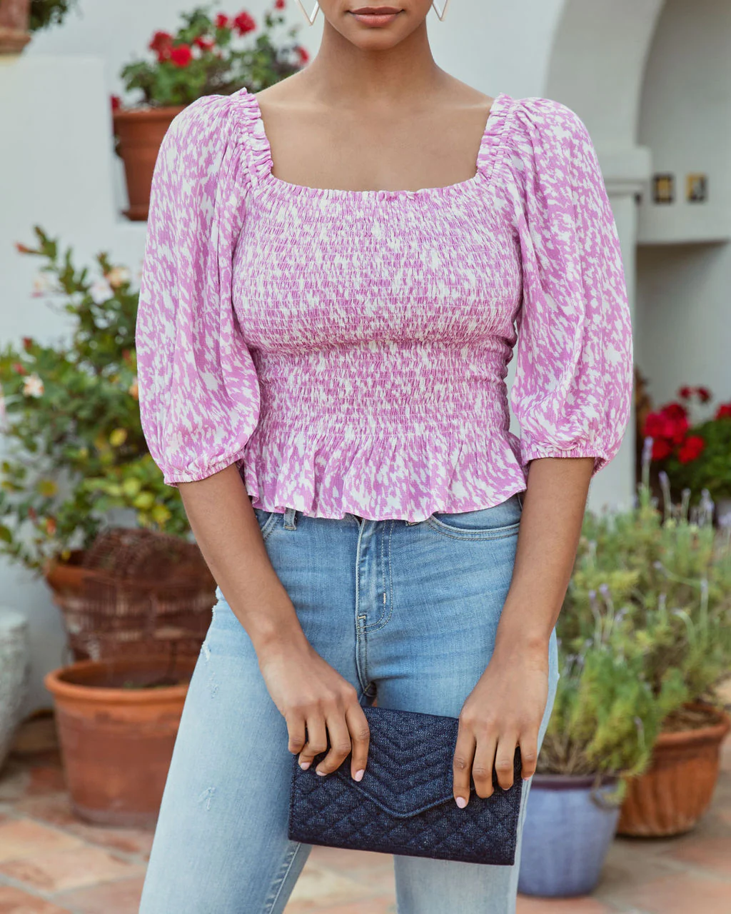 Classic Vintage Top with a Flattering Fit