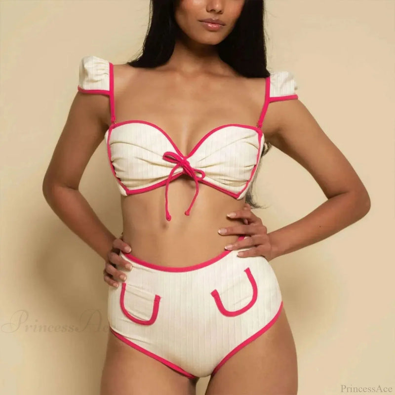 Vintage Inspired Bikini with a Contemporary Edge